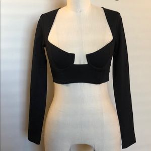 Nasty gal balcony top